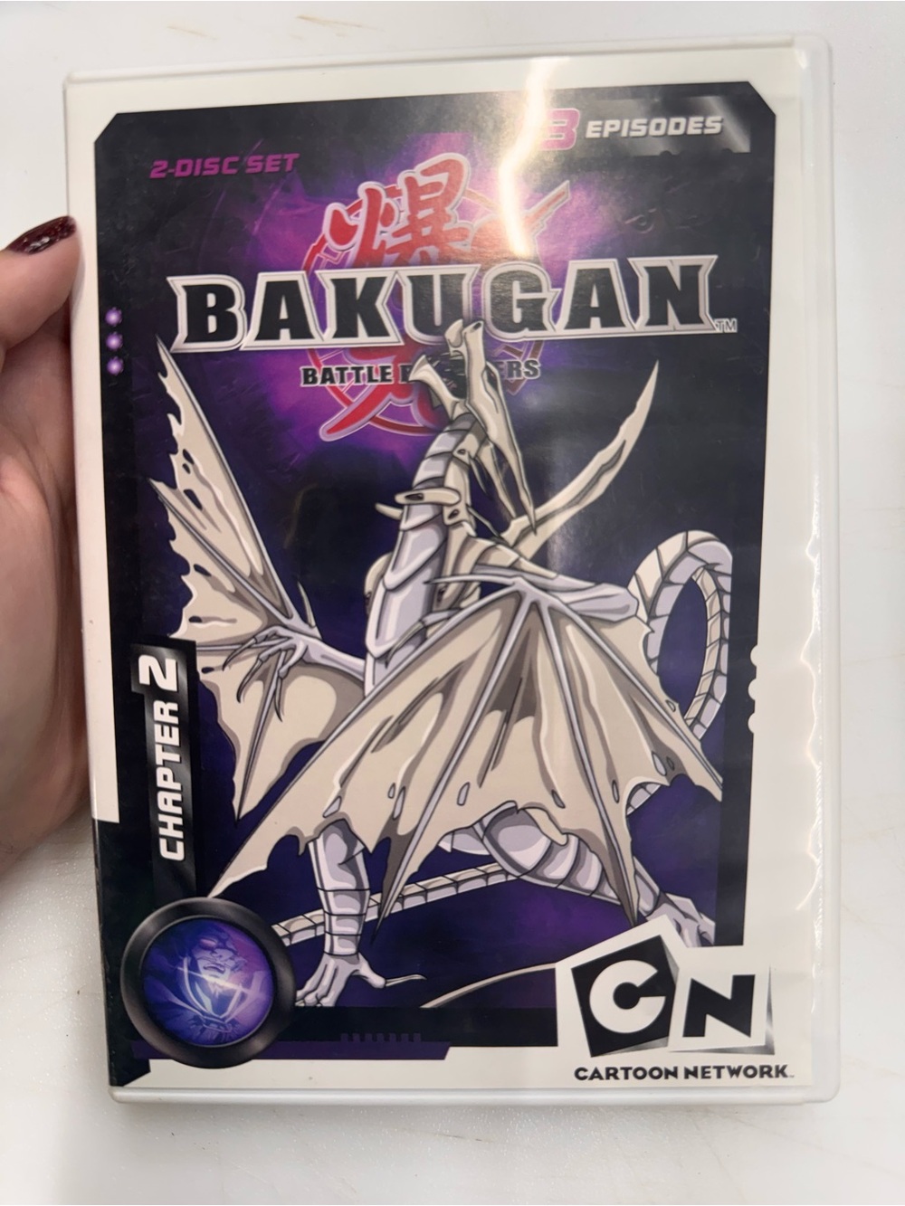 Bakugan: Battle Brawlers -Chapter 2 (DVD, 2010) -Cartoon Network -13 Episodes